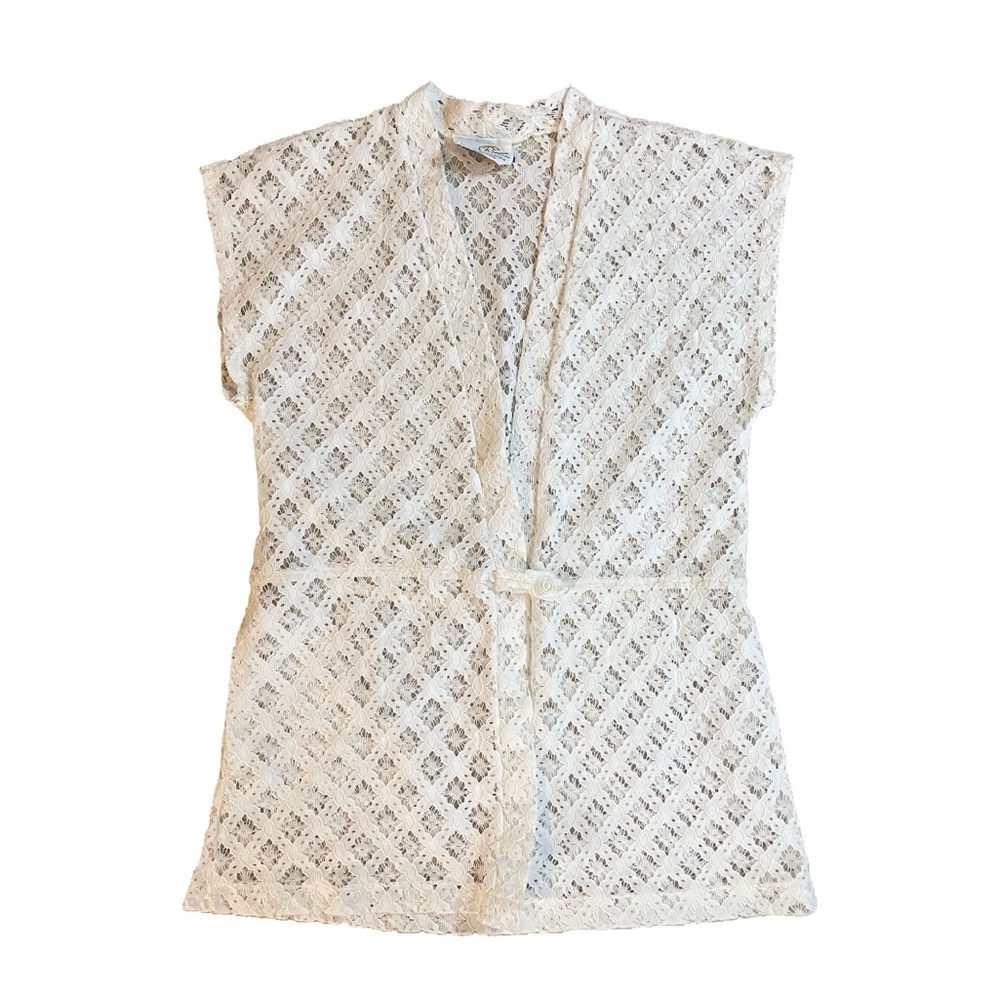 Vintage Lace Tunic Cover Up